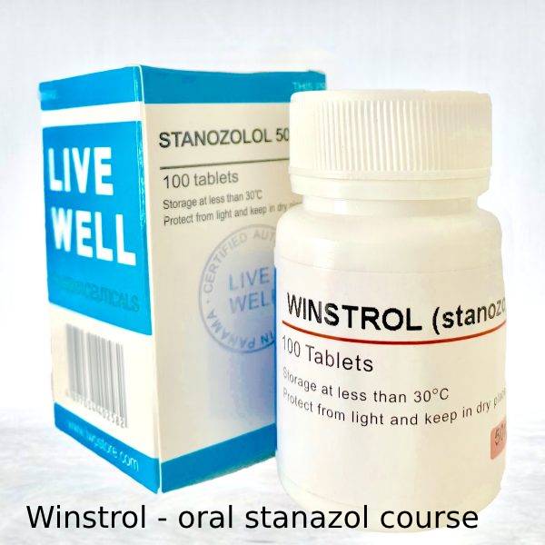 Winstrol - oral stanazol course
