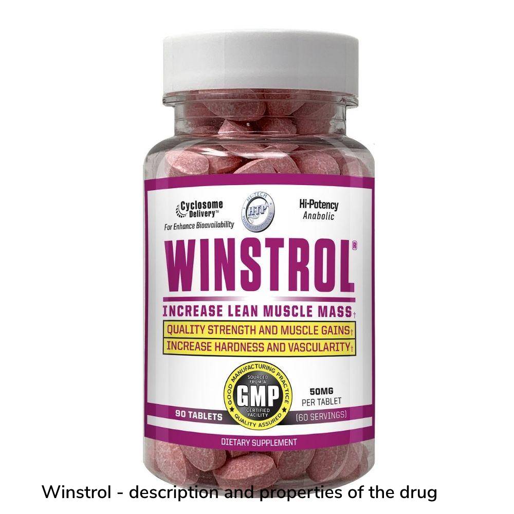 Winstrol - description and properties of the drug