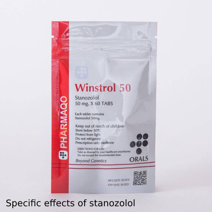 Specific effects of stanozolol